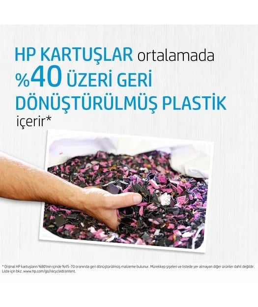 HP F6T81AE  Camgöbeği PageWide Kartuşu (973X)