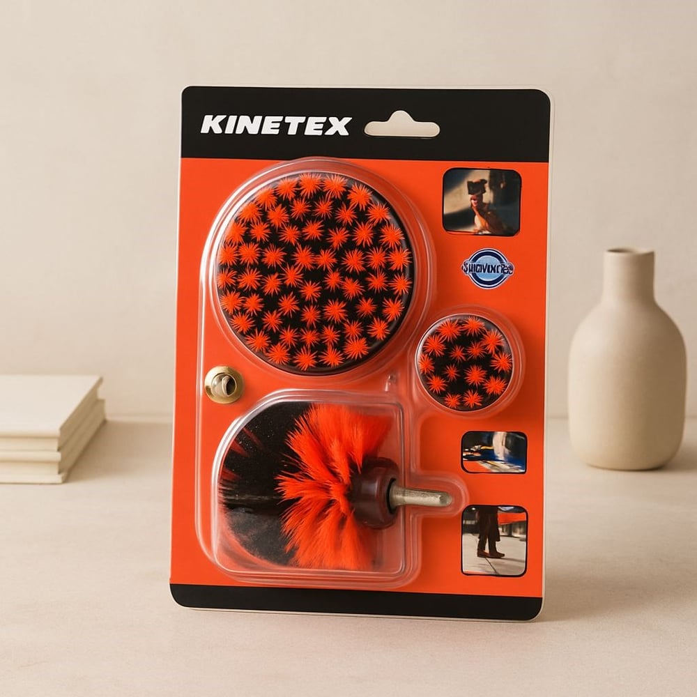 Matkap fırçası 3lü set (4 inç, 3.5 inç, 2 inç)