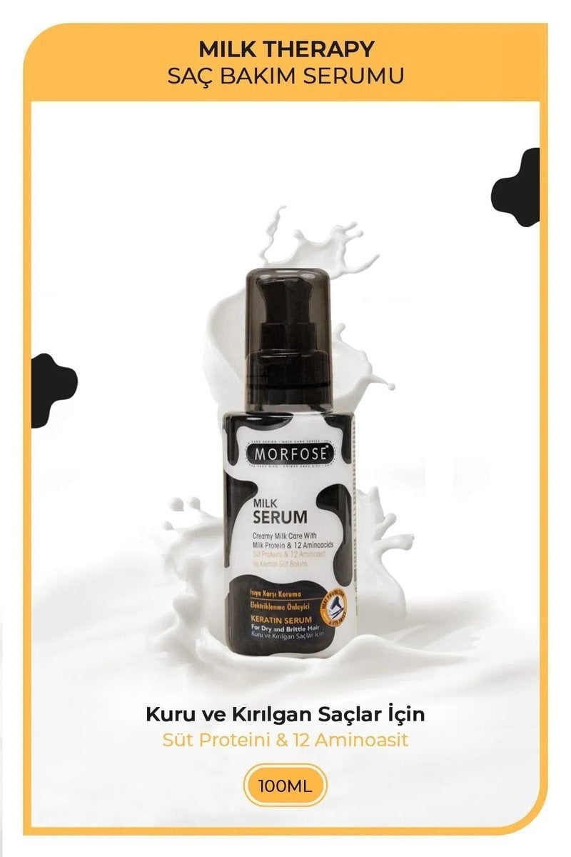 Milk Therapy Kremsi Saç Serum 100 ML - Onarıcı Bakım - mrfs