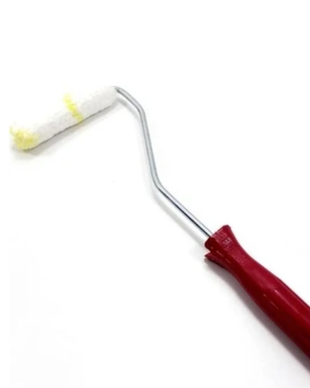 Mini Boya Fırça Seti 10 Cm Rulo Fırça 6 Adet Yedek Rulo Hediyeli Duvar Boyama Aparatı