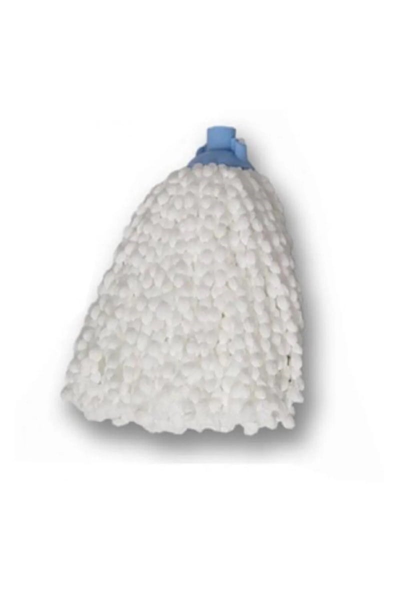 Mop Mikrofiber Beyaz Örgülü Paspas İp Royaleks-MF01 mudanis