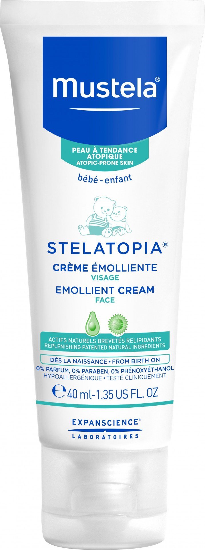 Mustela Stelatopia Emolyent Yüz Kremi 40 ml
