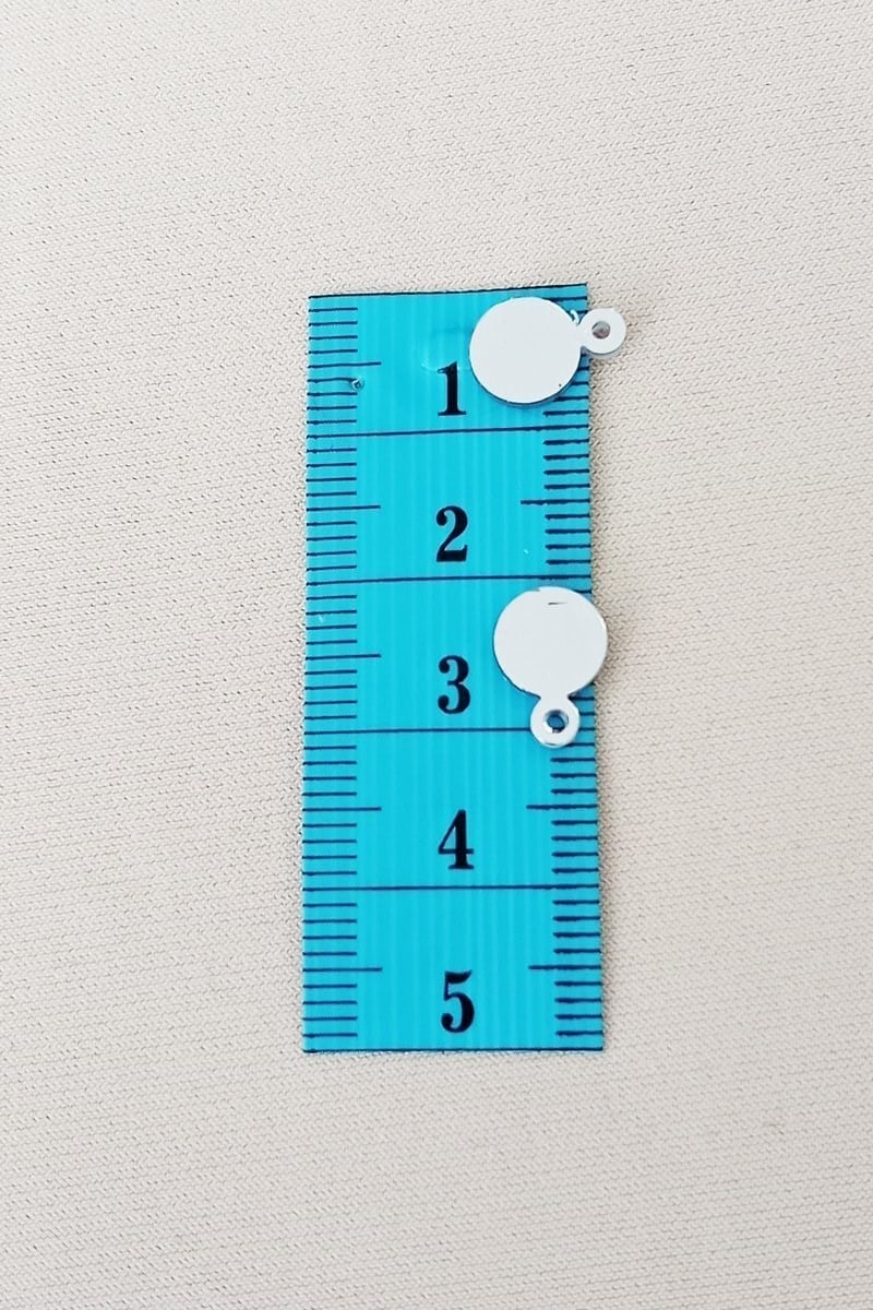 Oya Abiye Bileklik Kolye Pleksi Metalik Plastik Pul Gümüş Renk 24 gram 225 adet - BNC580