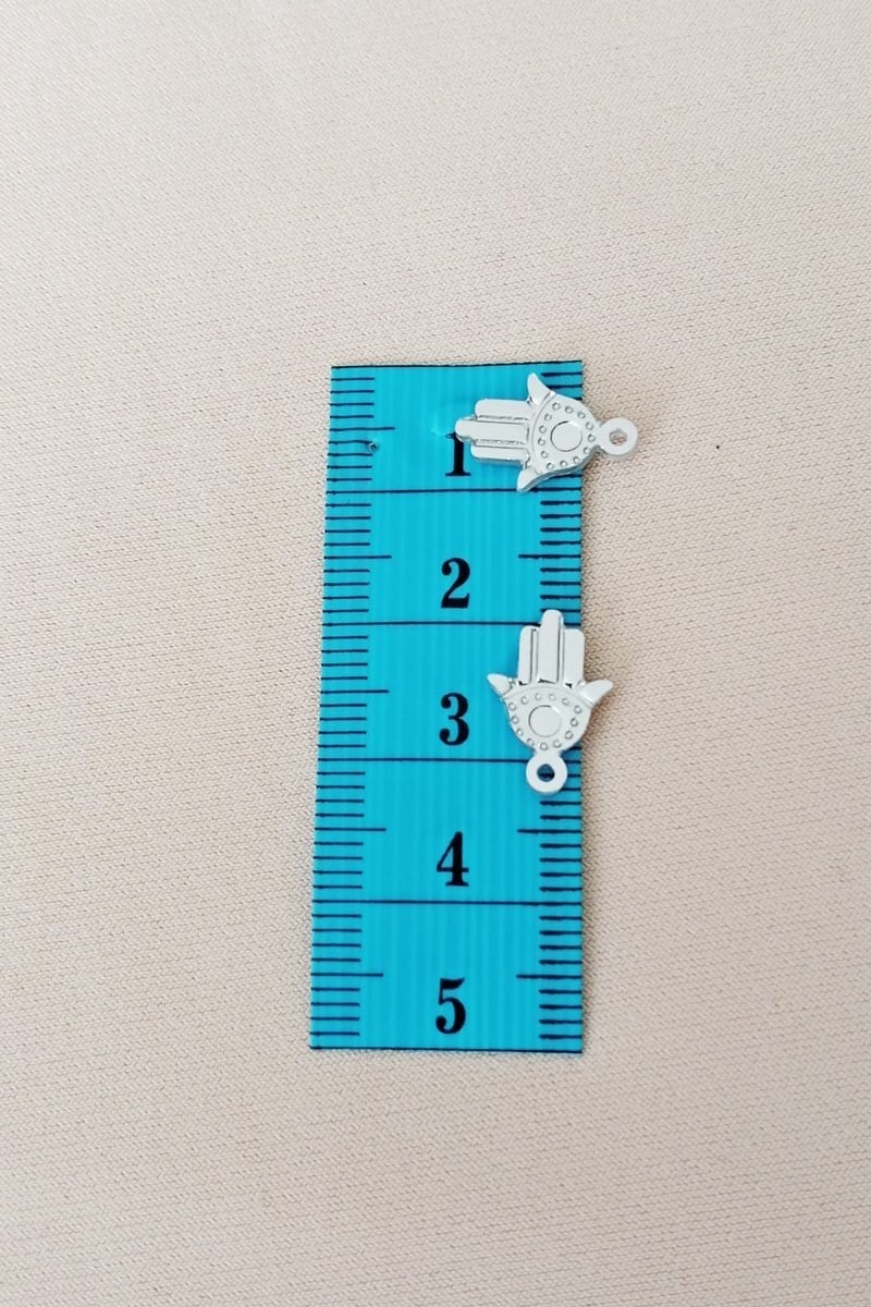 Oya Abiye Bileklik Kolye Pleksi Metalik Plastik Pul Gümüş Renk 8 gram 80 adet - BNC526