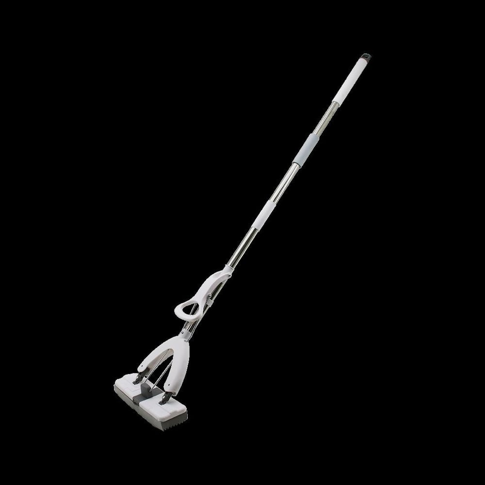 PVA Sünger Kendinden Sıkmalı Mop - Kelebek Başlık, Krom Sap 110 cm