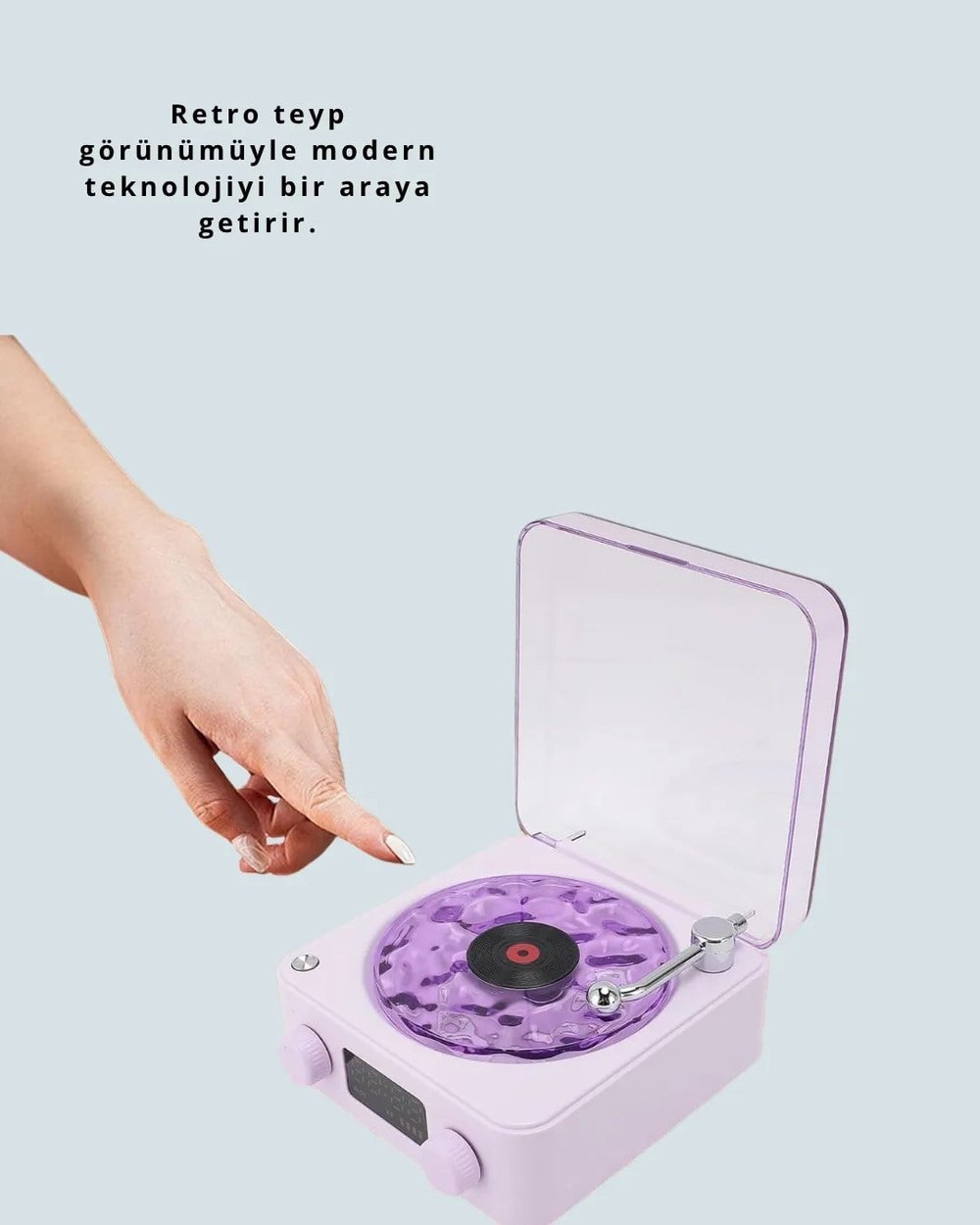 Retro Bluetooth Hoparlör MOR