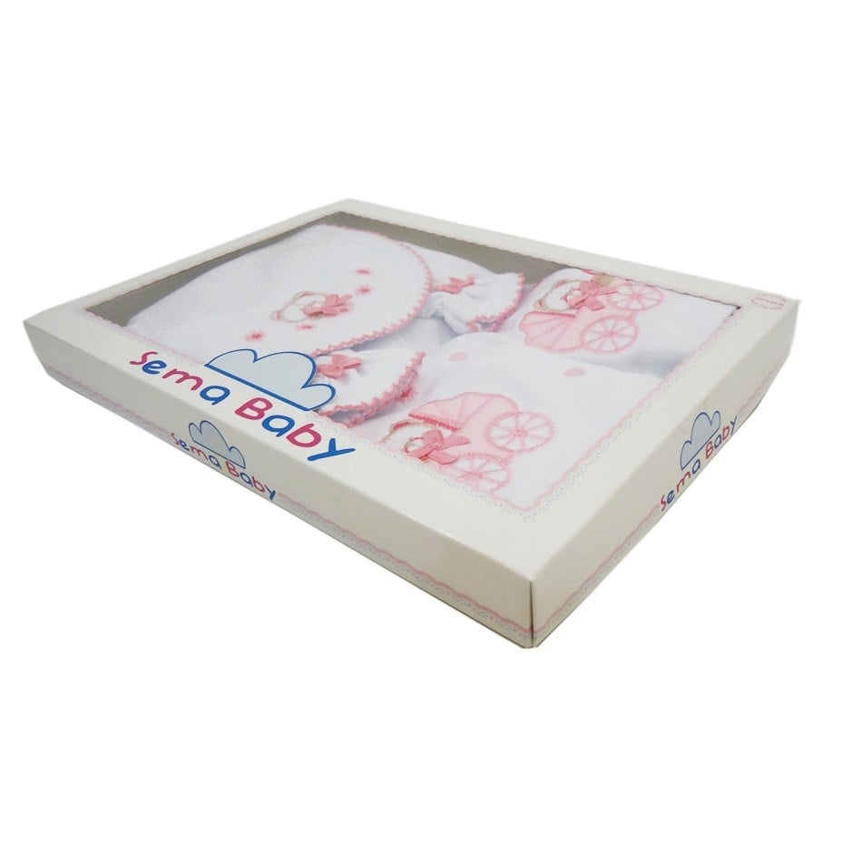 Sema Baby 5li Set - Açık Pembe 8682476853162