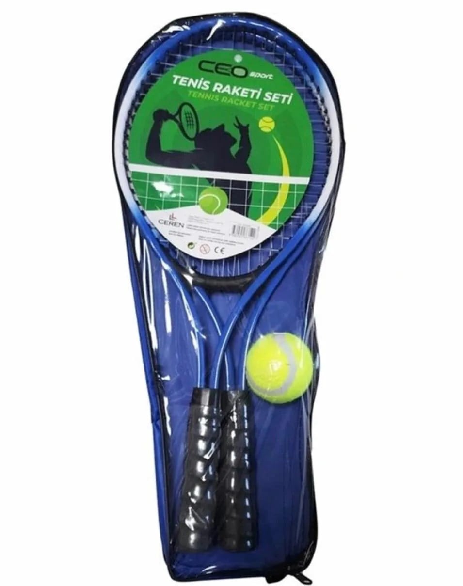 Sport Tenis Raketi Seti Mavi