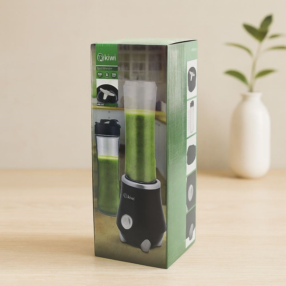 Standlı Kişisel Blender 250W - 500ml Paslanmaz Çelik Bıçaklı