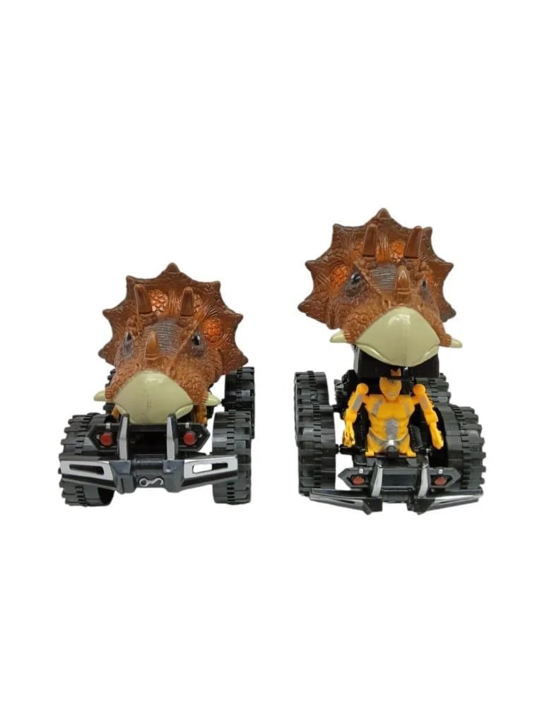 Sürtmeli Dinazor Robota Dönüşen Araba 14 Cm