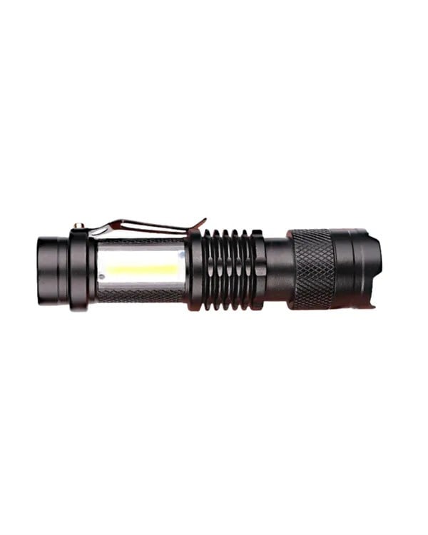 Taşınabilir Şarjlı LED Fener - 4 Modlu, 2000LM, Ayarlanabilir Odak