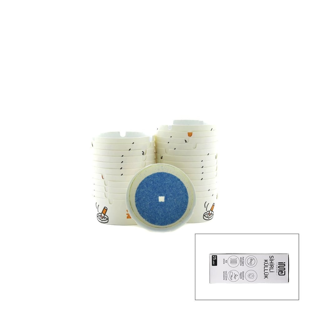 Tek Kullanımlık Jel Küllük 25li Paket