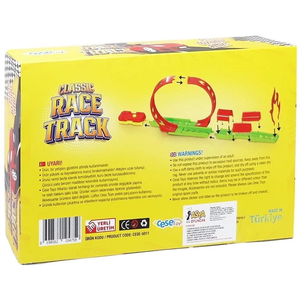 Track Araba Fırlatma Seti