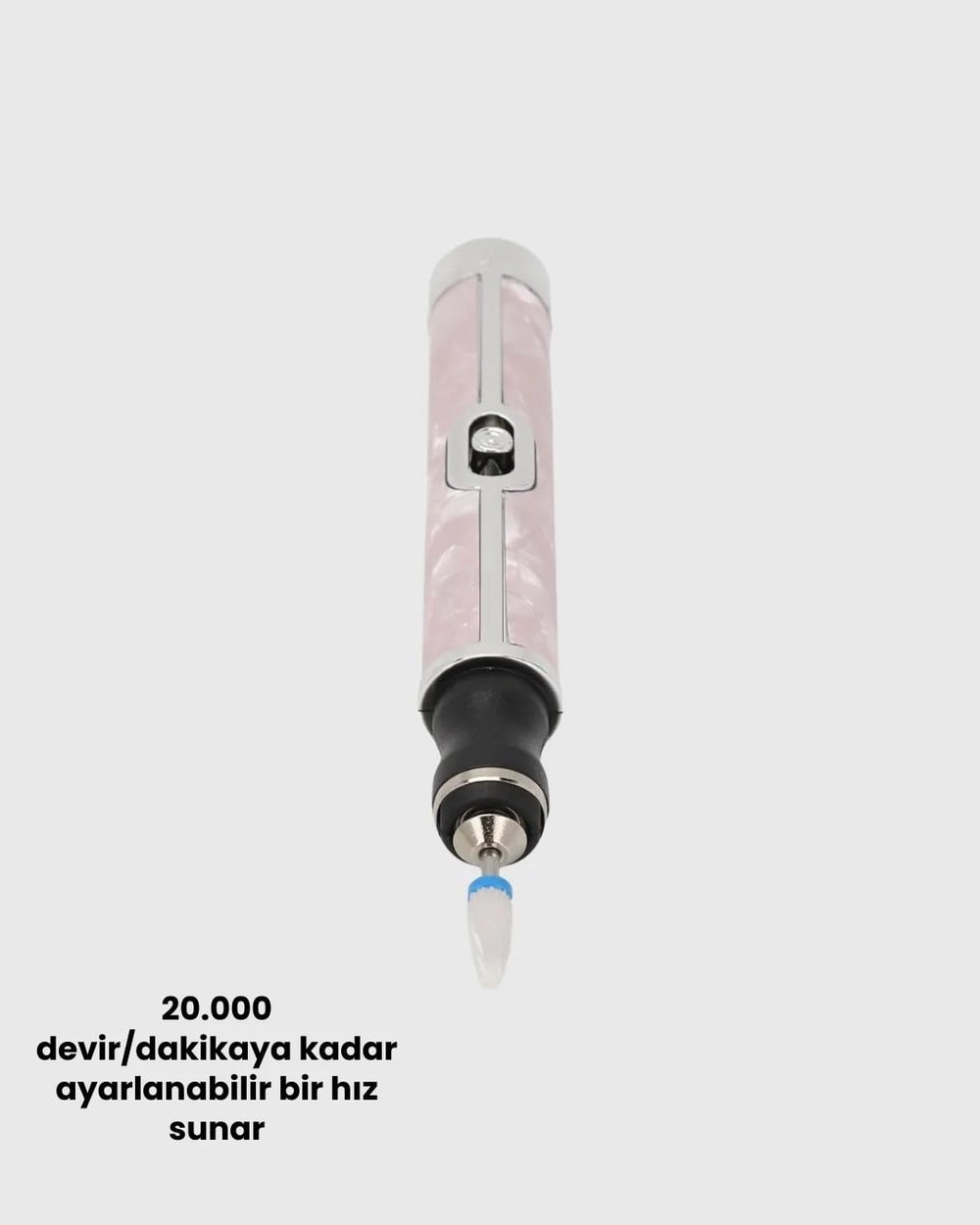 USB Şarjlı Profesyonel 20.000 RPM Elektrikli Oje Sökücü ve Tırnak Bakım Aleti