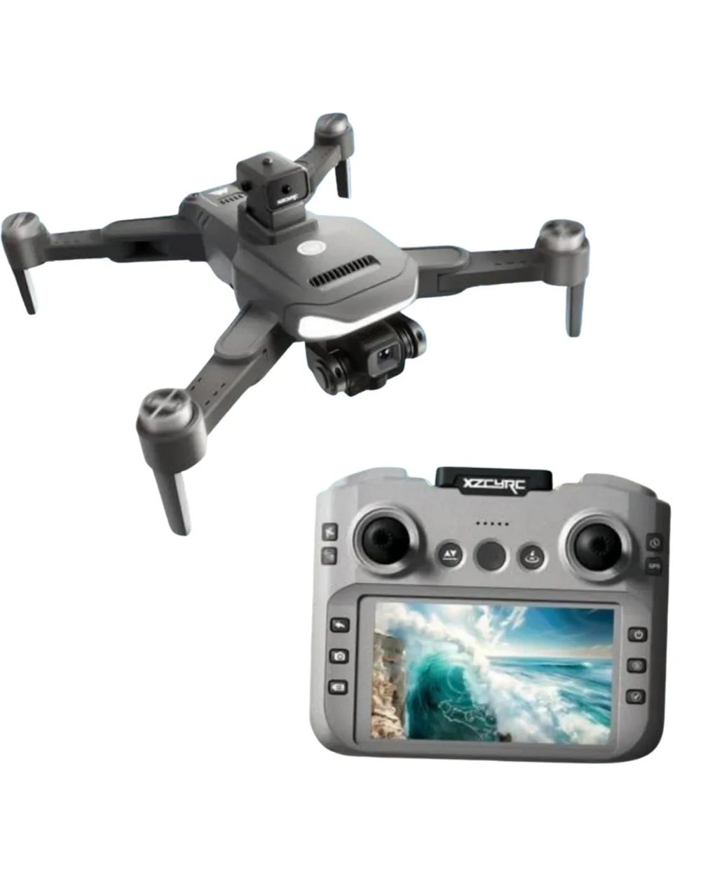 Uzaktan Kontrollü 4K Drone Akıllı Uçuş Modları ve Geniş Açılı Kamera Özellikli