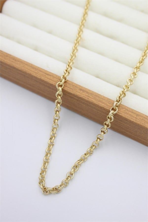 Xuping Zincir Kolye - 60 cm - Altın