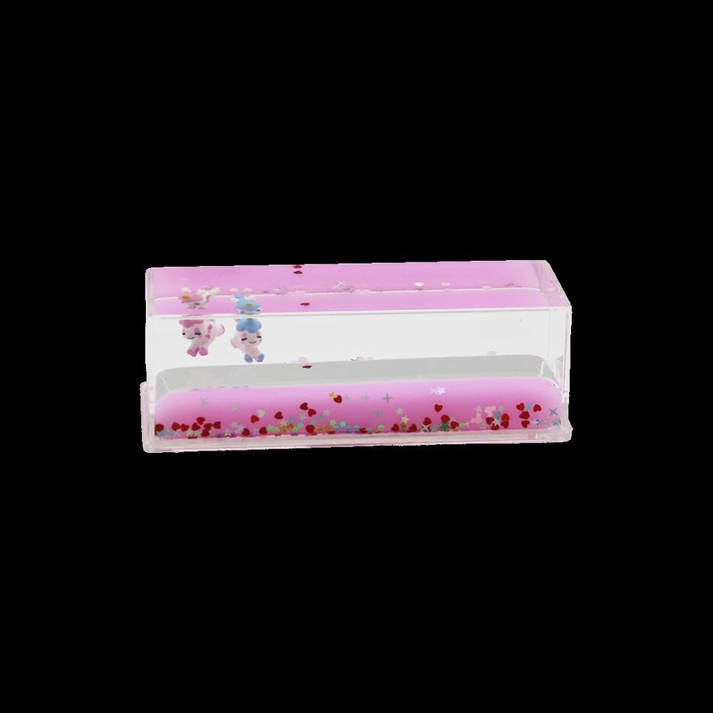 Yüzen Batmayan Akvaryum Biblo (Pembe Su)