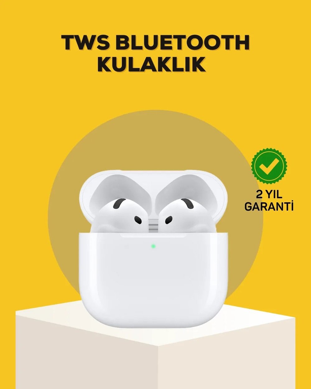 iPhone Modelleriyle Uyumlu Bluetooth Kulaklık Gürültü Önleme Özellikli