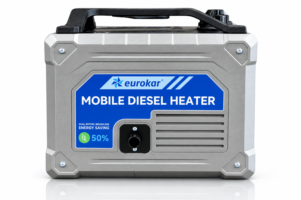 EUROKAR MOBİL DİZEL ISITICI(KENDİ ELEKTRİĞİNİ ÜRETEN)