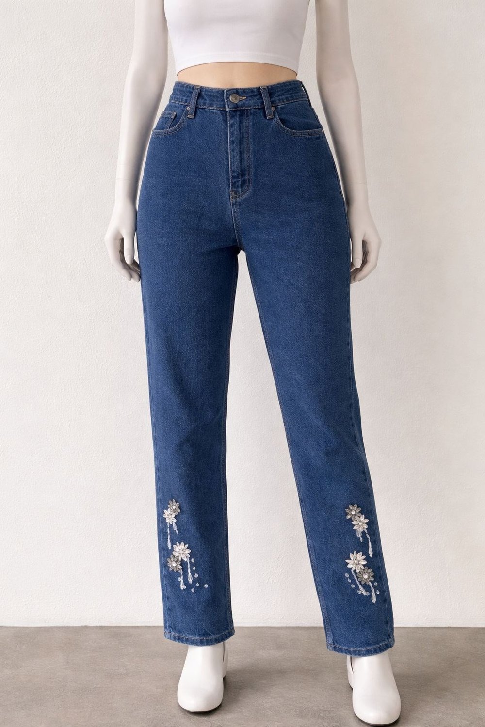 my 312 taşlı jean