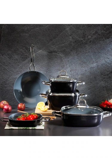 SCHAFER SAHAN GASTRONOMIE MASTER SERAMİK 20CM-SİYAH/GRİ