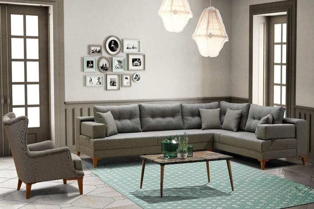 YELES SOFA NOVA KOLTUK TAKIMI(3+3+1)