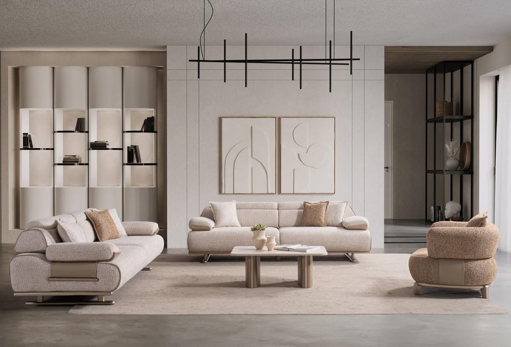 YELES SOFA NOVEN KOLTUK TAKIMI(3+3+1+1)