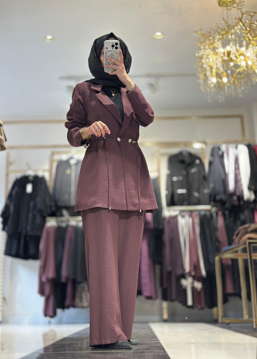 1474 BLAZER CEKETLİ İKİLİ TAKIM