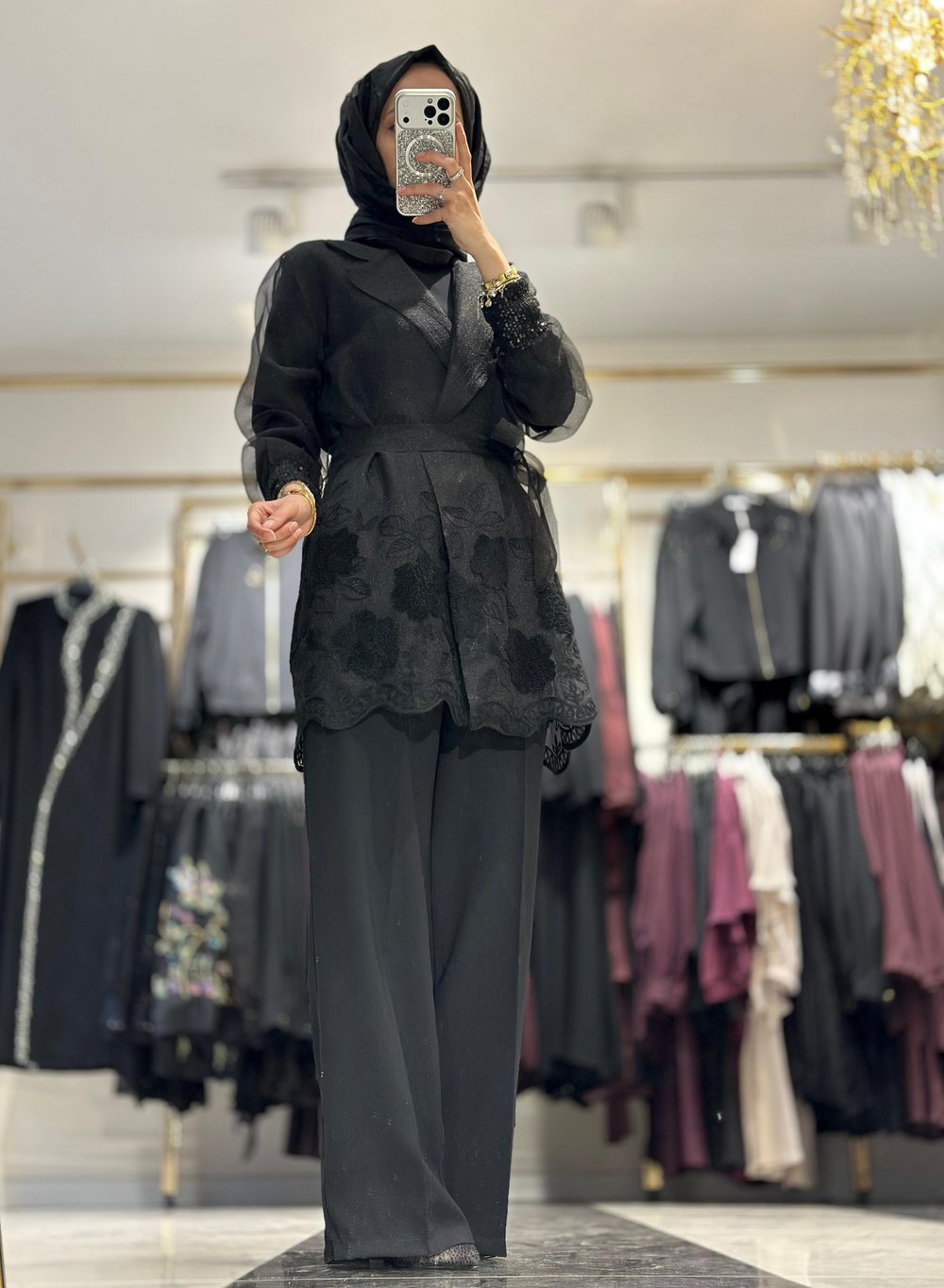 T1256 ÇİÇEK DESENLİ İKİLİ TAKIM