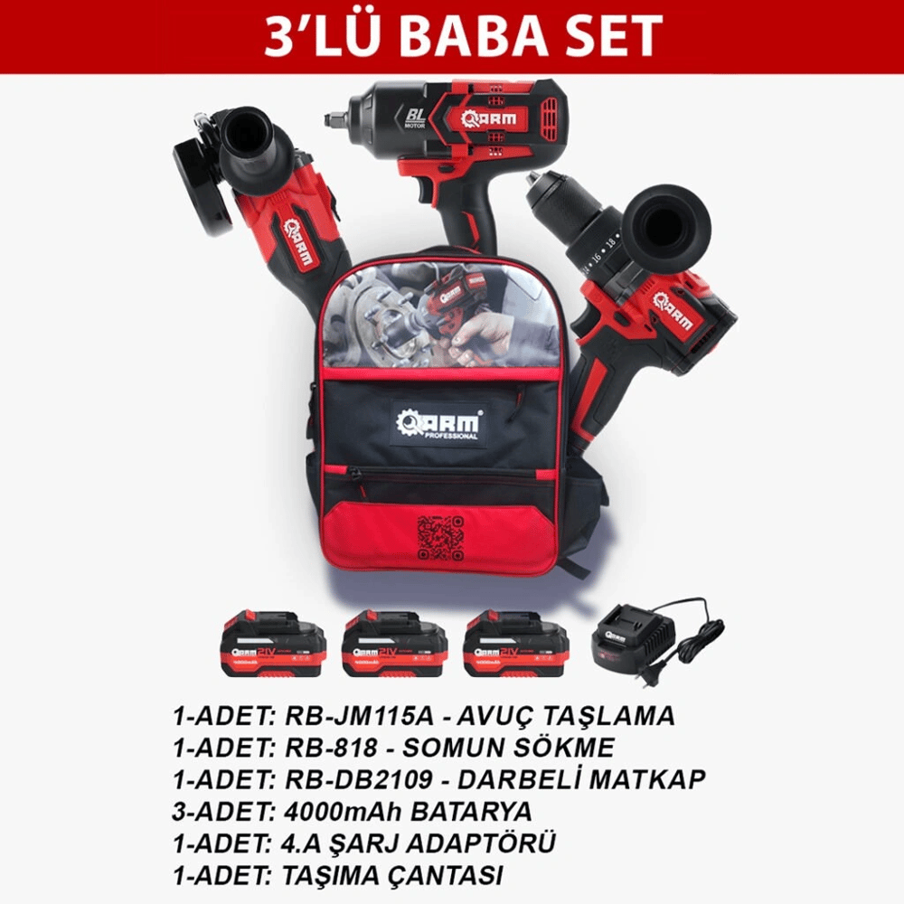 3'lü Baba Set