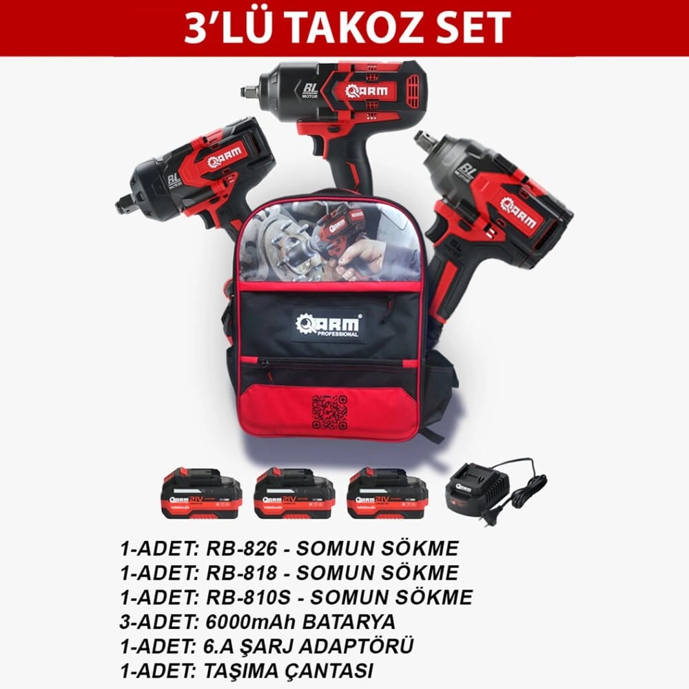 3'lü Takoz Set
