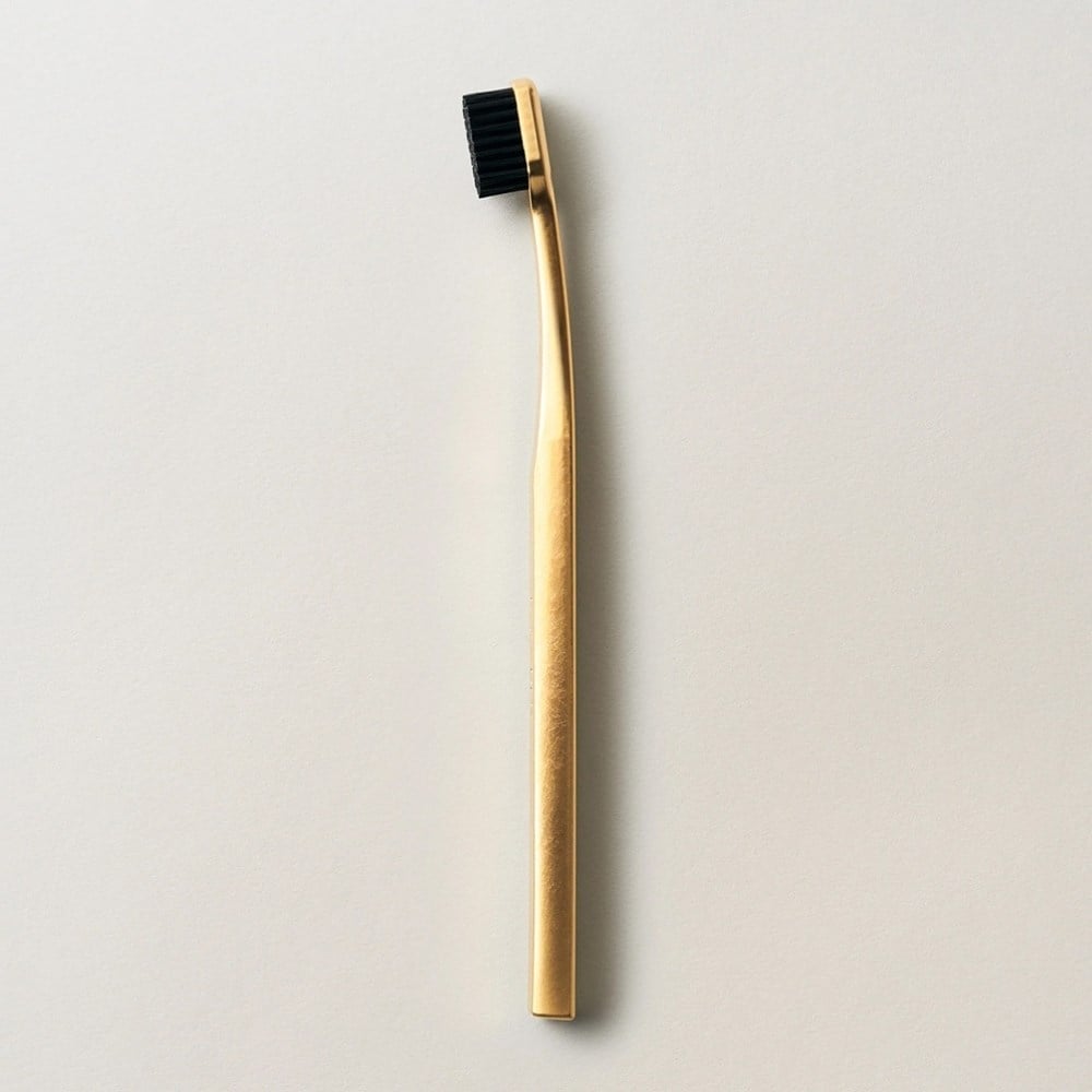 Aurezzi 24K Gold Black Siyah Soft Yumuşak Diş Fırçası