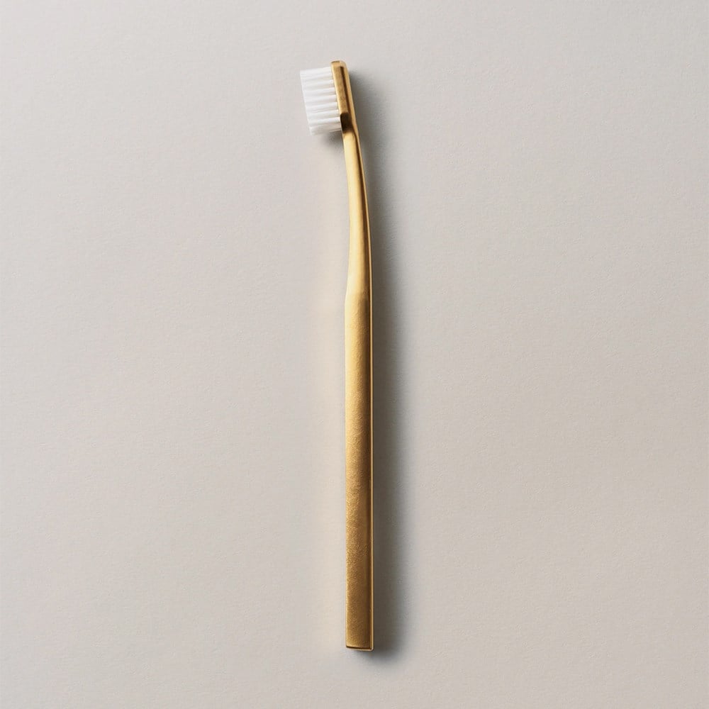 Aurezzi 24K Gold White Beyaz Soft Yumuşak Diş Fırçası