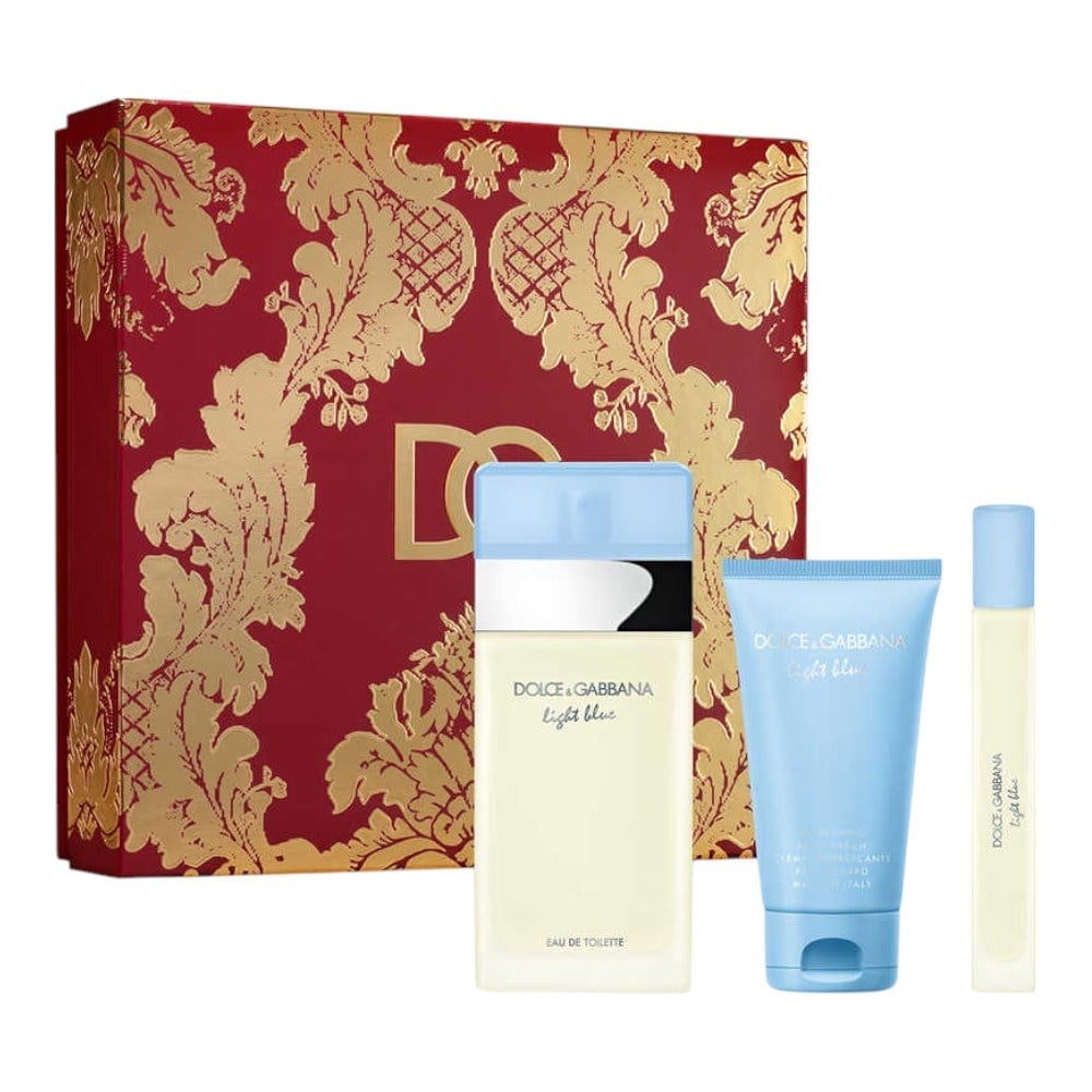 Dolce&Gabbana Light Blue Edt Set 100Ml+10Ml+50Bc