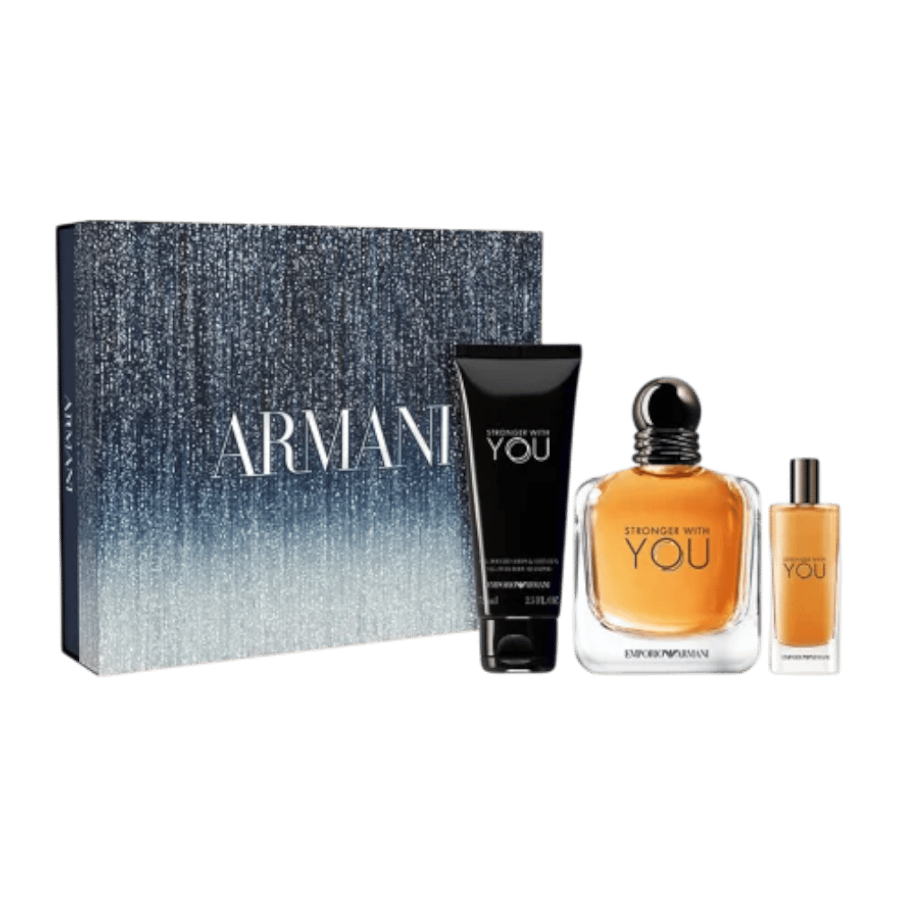 Emporio Armani Stronger With You Edt 100Ml+15Ml+75Ml Bs Set