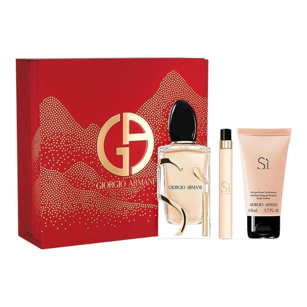 Giorgio Armani Si Set Edp 100Ml+10 Ml + 50 Ml Bl