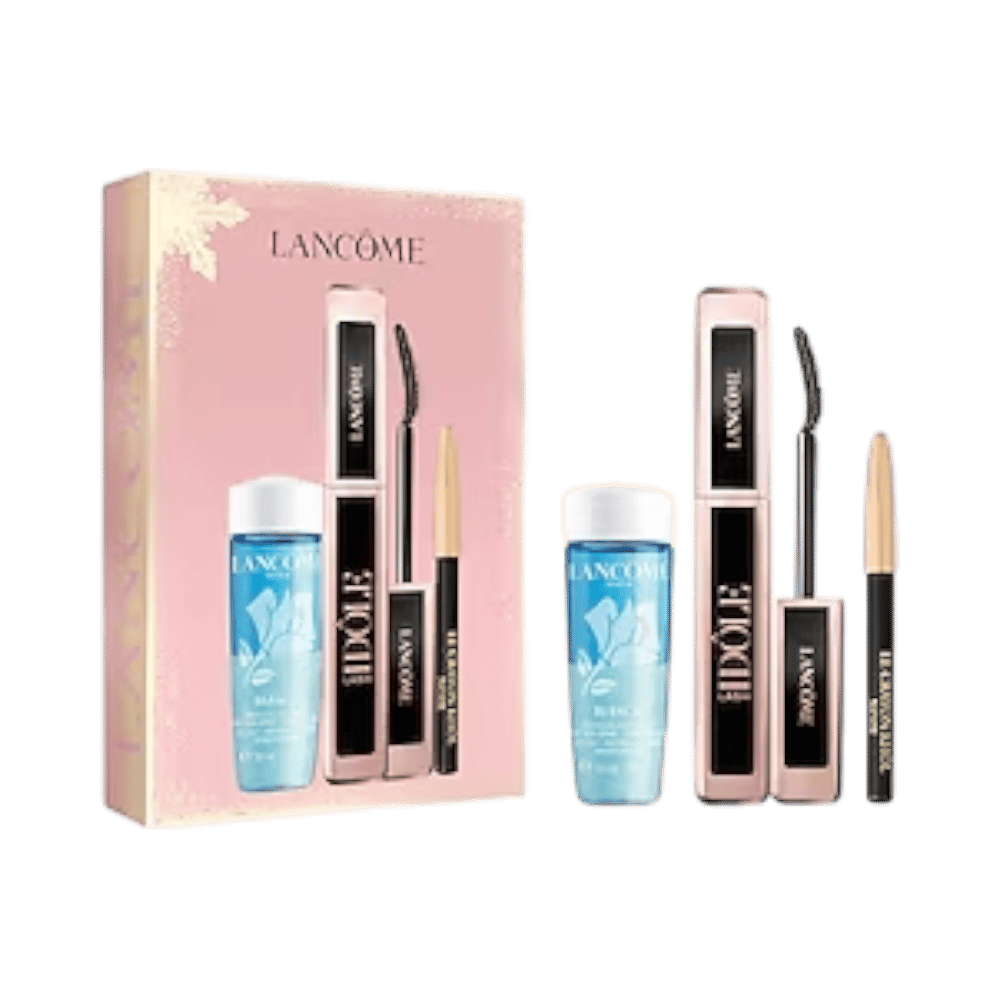 Lancome Lash Idole Maskara Göz Kalemi  Göz Temizleme Set
