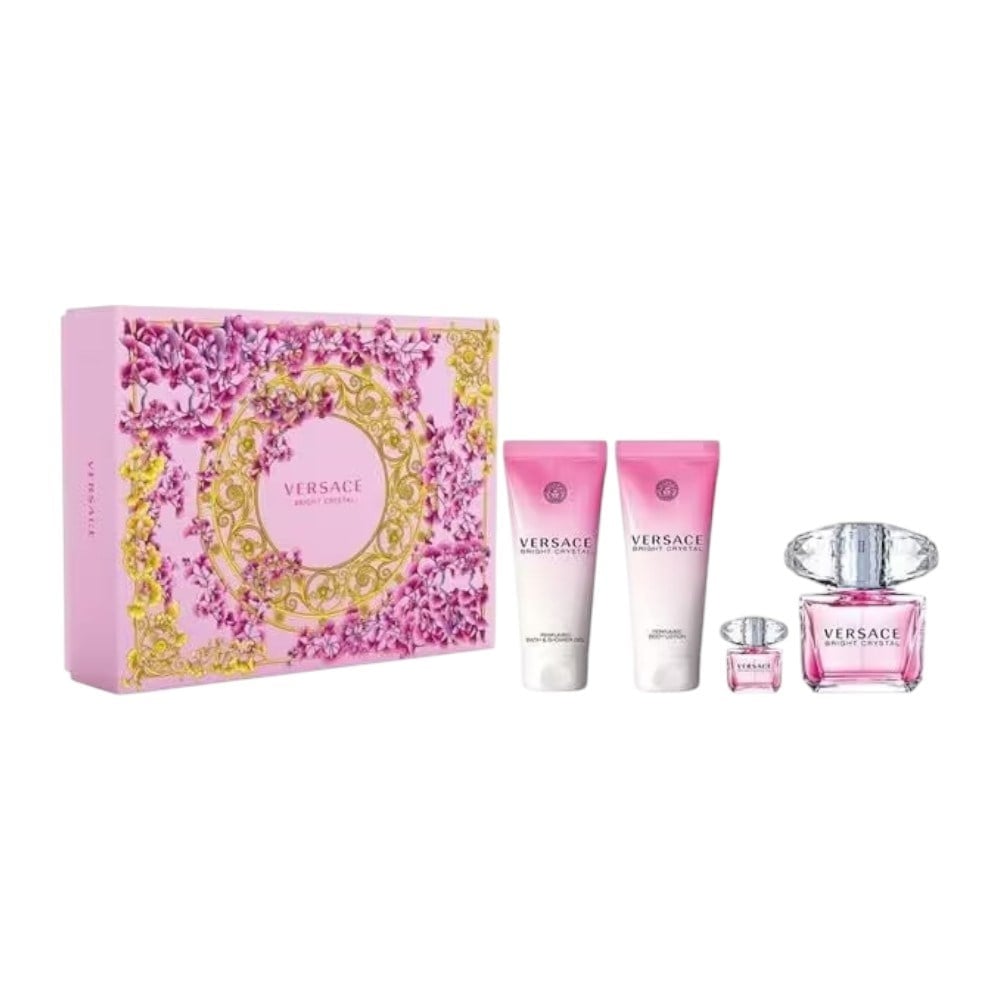 Versace Bright Crystal Set 90Ml Edt Set