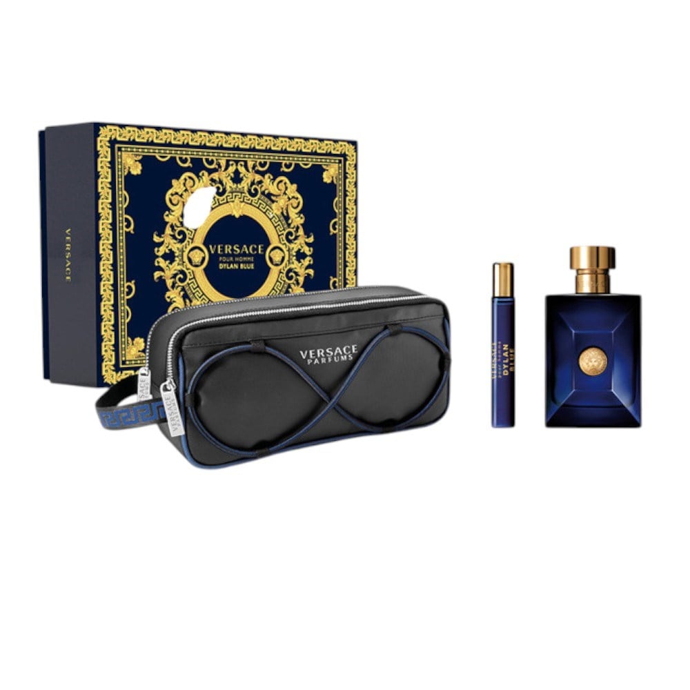 Versace Dylan Blue Pour Homme Edt Set 100Ml+10Ml+Pouch