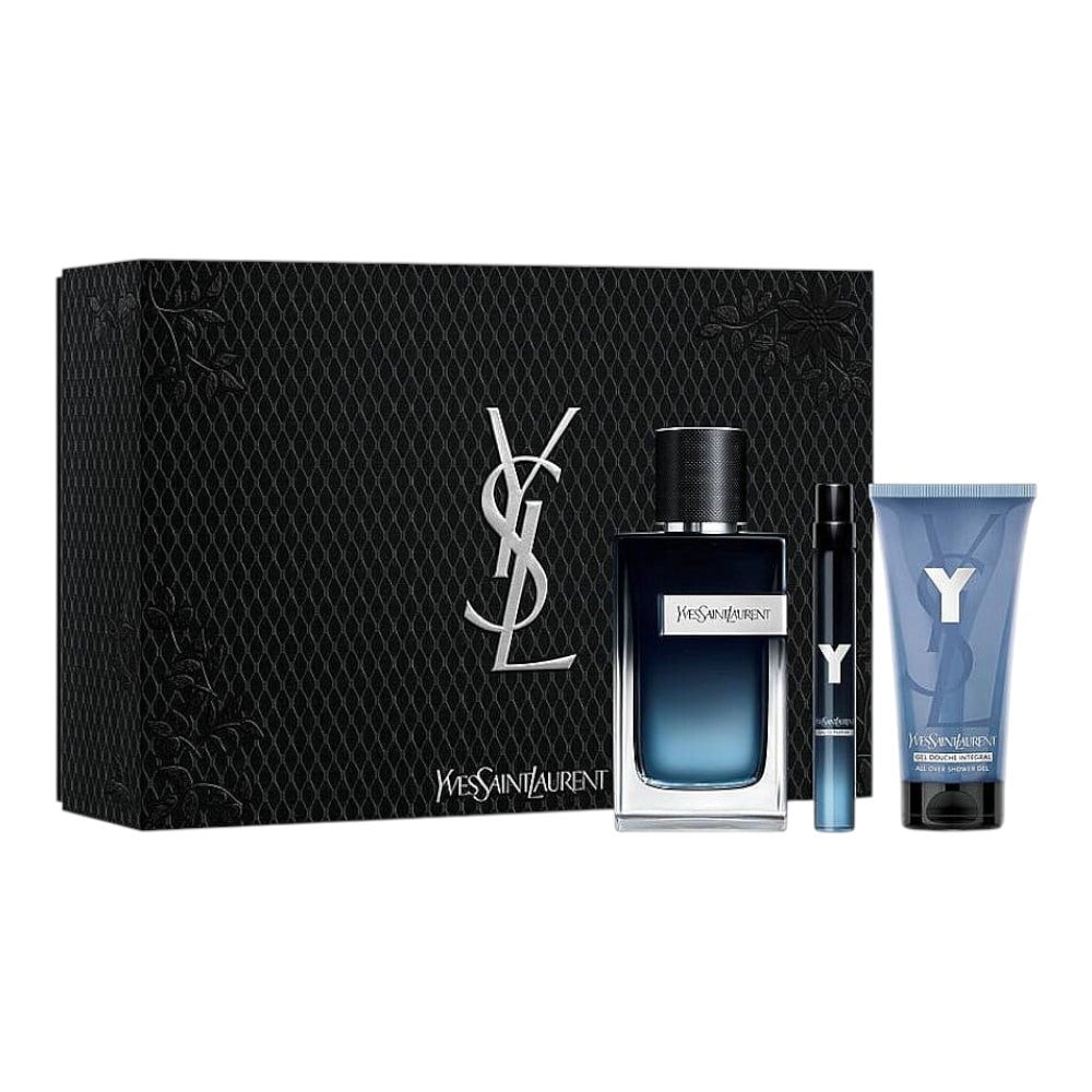 Yves Saint Laurent Y Men Edp Set 100Ml+10Ml+50Ml Shower Gel
