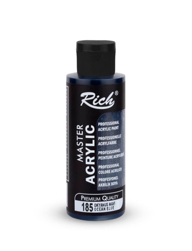 MASTER AKRİLİK 120 ML OKYANUS MAVİ Stok Kodu: AKR-120-185