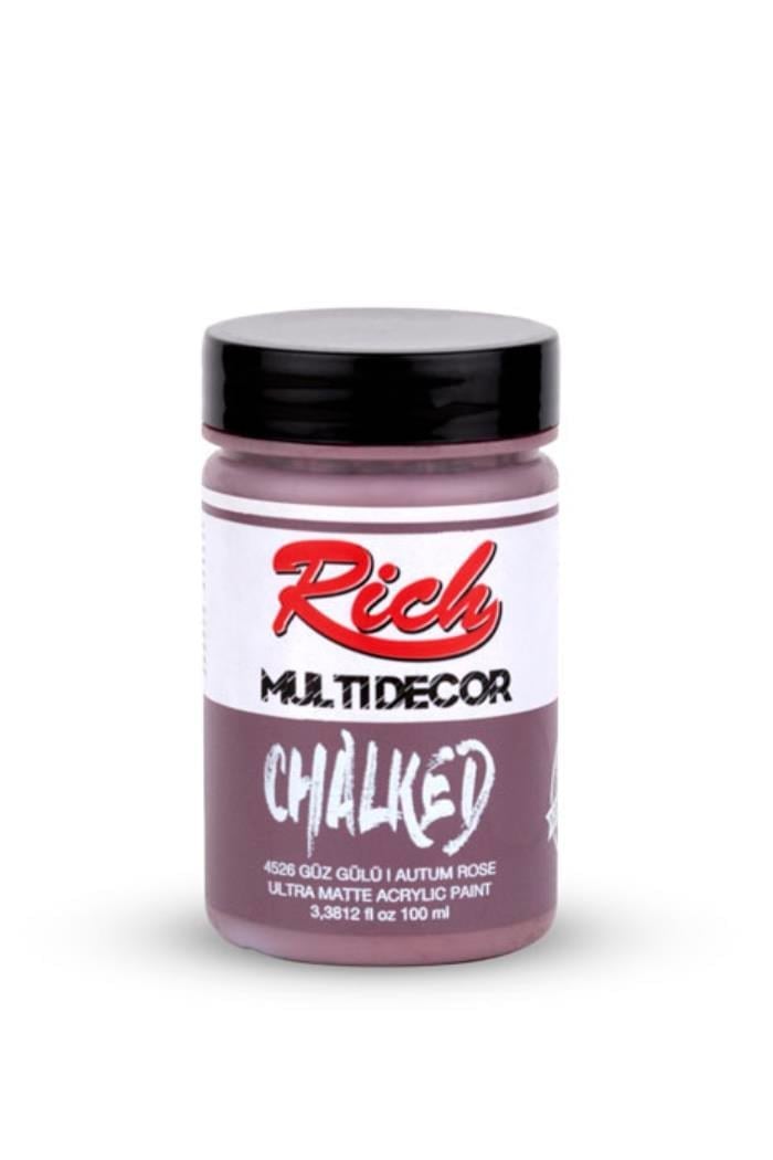 MULTİ DECOR CHALKED 100 ML GÜZGÜLÜ Stok Kodu: MDC-100-03614