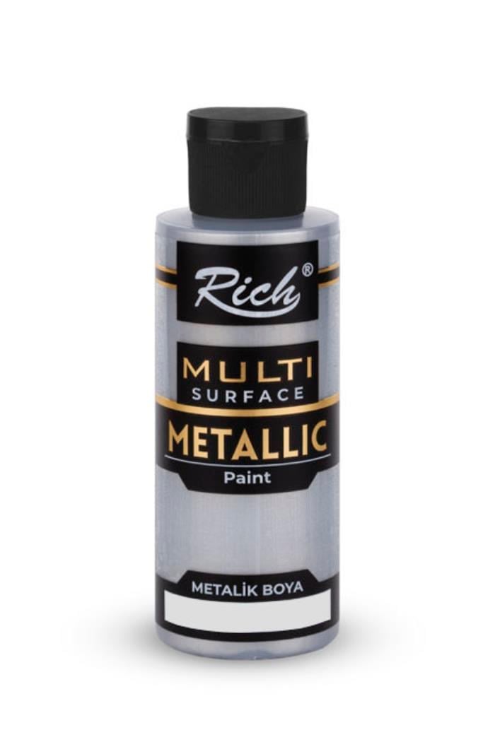 MULTI METALİK 120 ML ANTİK GÜMÜŞ Stok Kodu: MSM-120-03713