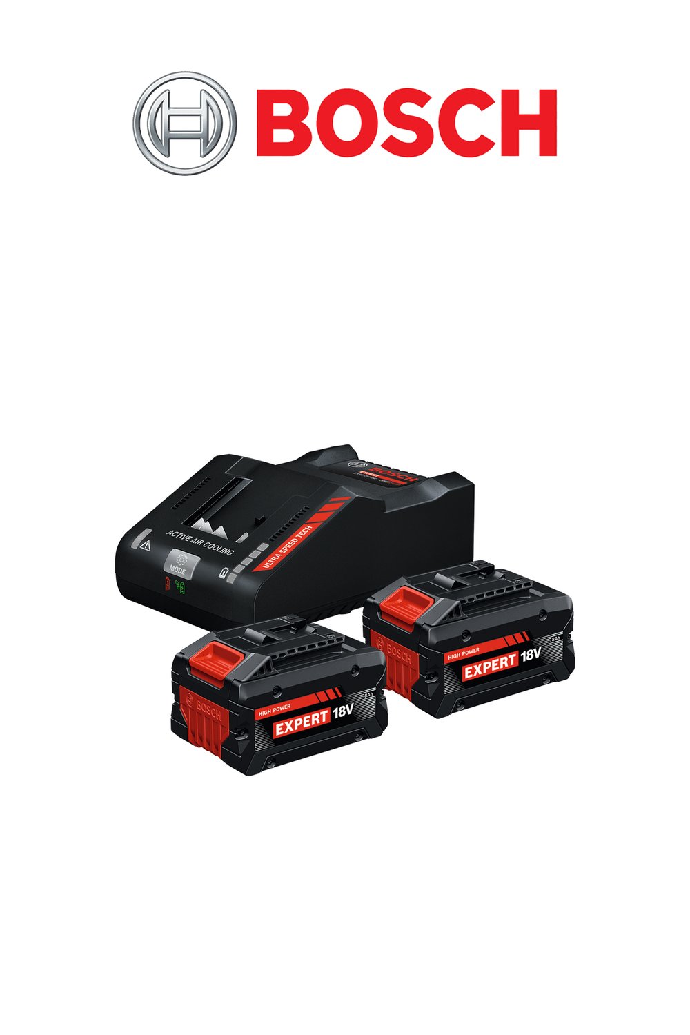 Bosch 2X EXBA18V-80 + EXAL18V-160 Akü ve Şarj Cihazı Seti