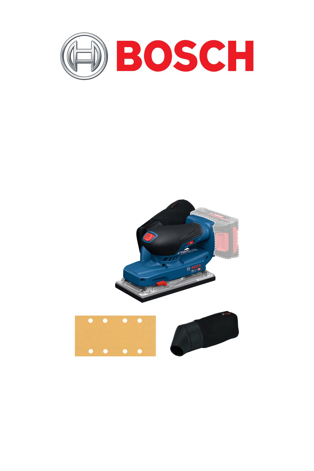 Bosch GSS18V-18 Akülü Titreşimli Zımpara