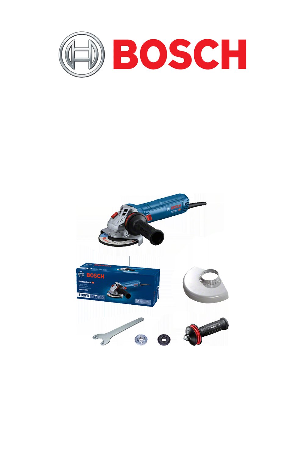 Bosch GWS 12-125 S Avuç Taşlama Makinesi