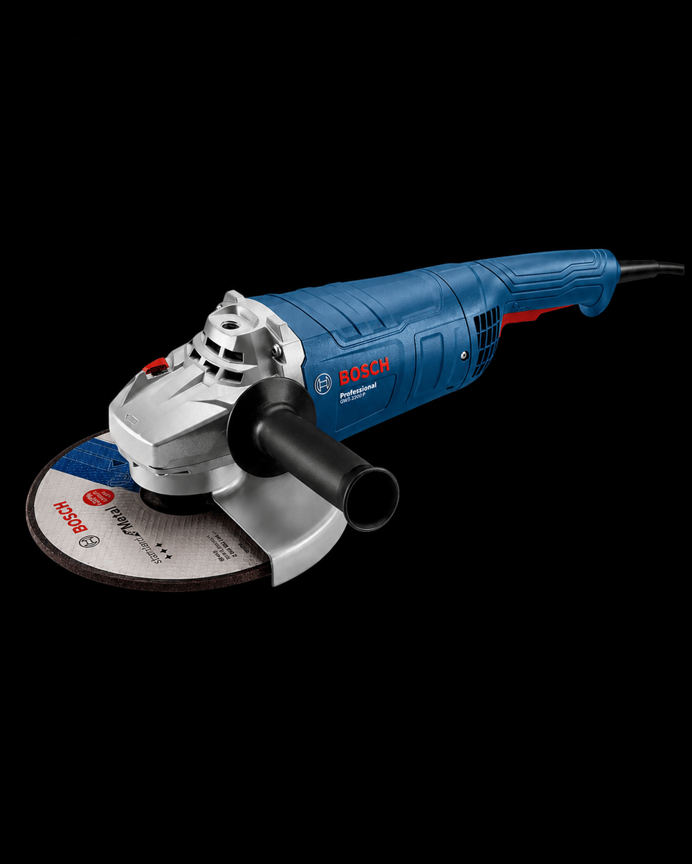 Bosch GWS 2200-230 P - Büyük Avuç Taşlama / Spiral (2200 W, 230 MM)