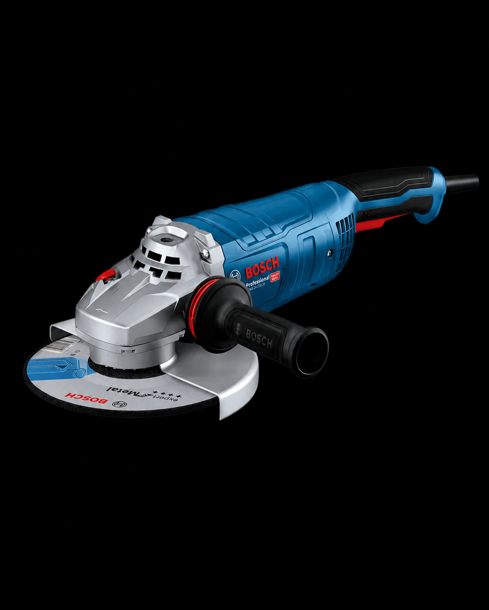 Bosch GWS 27-180 - Büyük Avuç Taşlama / Spiral (2700 W, 180 MM, Mavi)