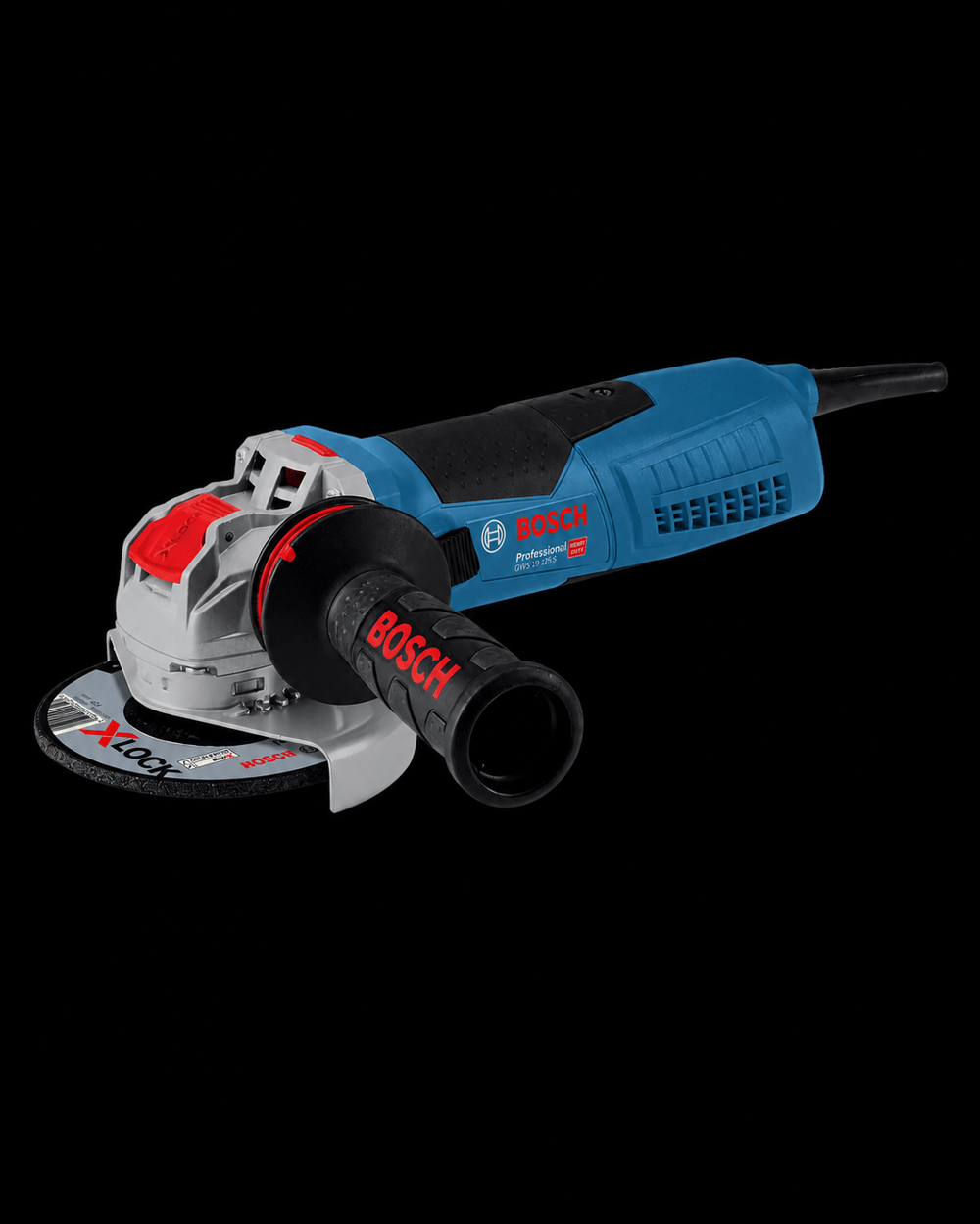 Bosch GWX 19-125 S - X-LOCK Avuç Taşlama (1900 W, 125 MM)