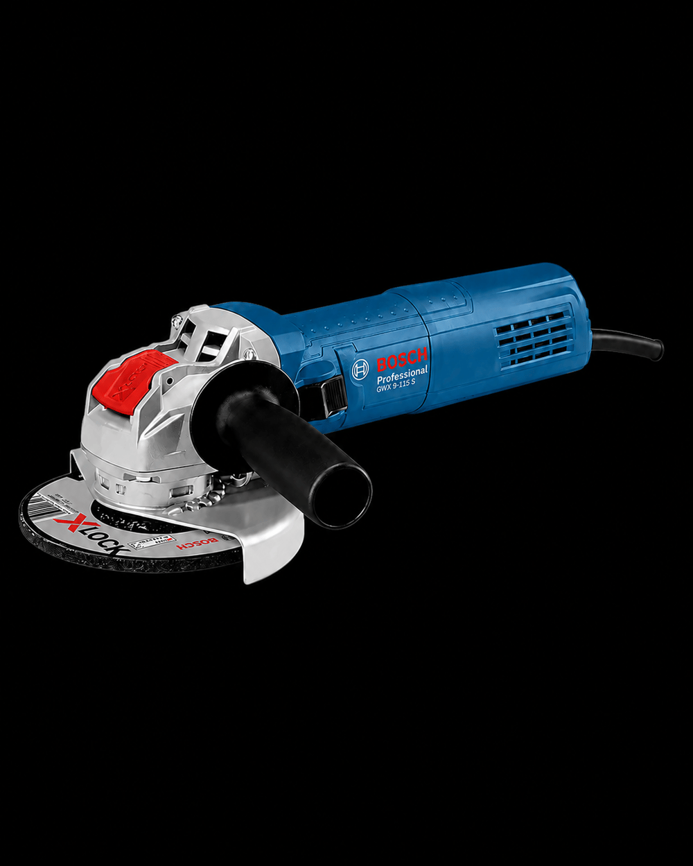 Bosch GWX 9-115 S - X-LOCK Avuç Taşlama (900 W, 115 MM)